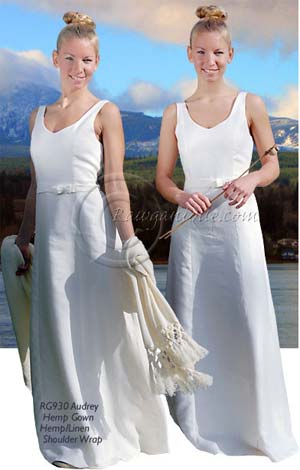 Rawganique offers a variety of eco-friendly, hemp formal wear and wedding gowns. Visit them at www.Rawganique.com.